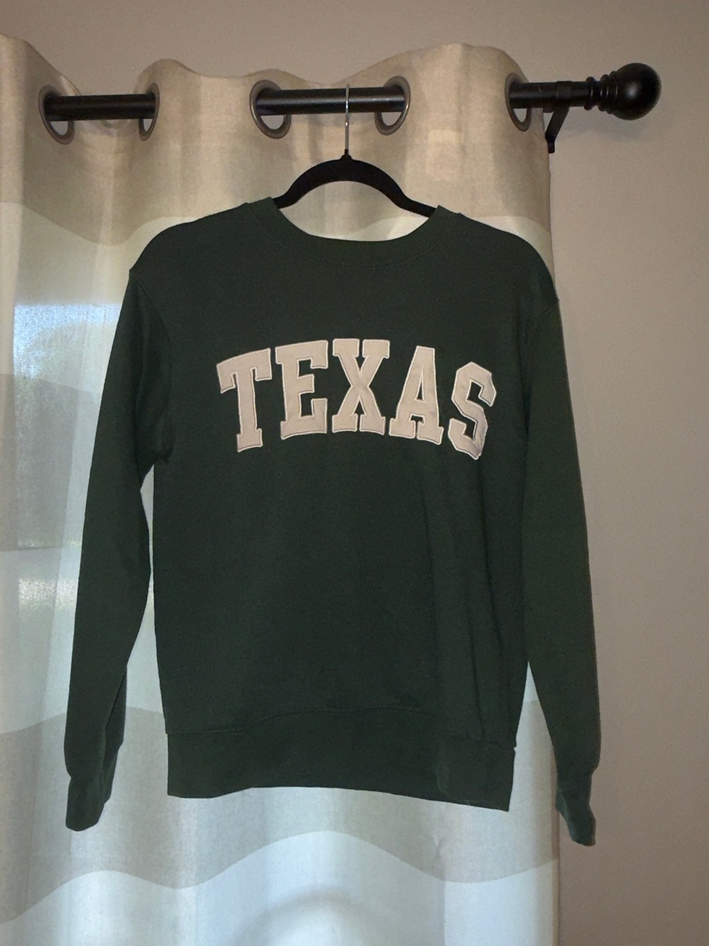 Texas Graphic Crewneck Sweatshirt - Green